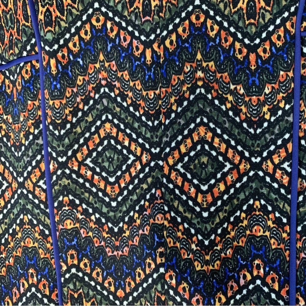 Marc New York/Andrew Marc Multi Color Chevron Shi… - image 4